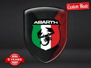 Fiat Abarth Adesivi Parabrezza Auto Stile Premium Pregiati